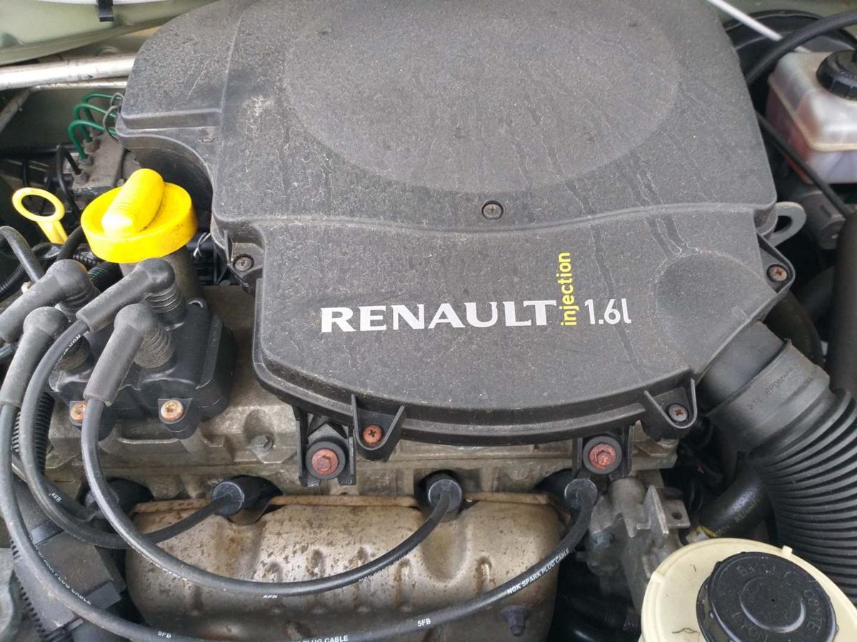 Dacia Sandero original Motor K7M710 1,6 64KW funktionsgeprüft Bj.2008